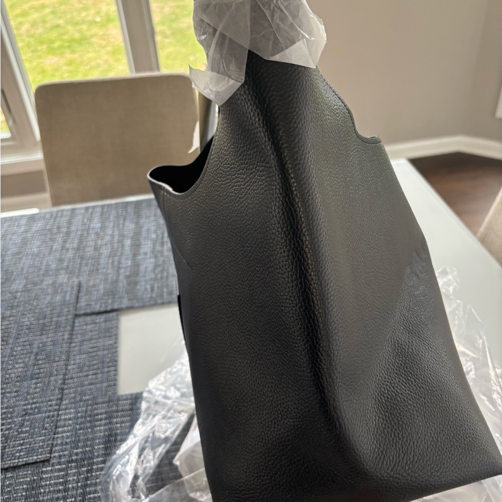 Marc Jacobs Black Leather The Sack Bag Large NWT - Picture 3 of 14